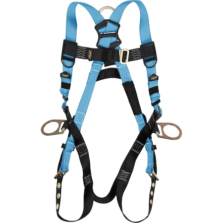 Full Body Harness With SRL Independent Web Connector , Adjustable Grommets And 3 D-Rings